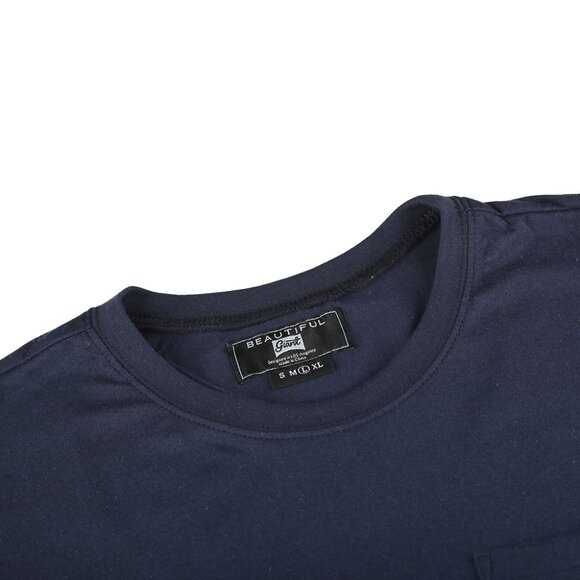 Men's Short Sleeve T-shirts Undershirts Size M - Picture 2 of 6